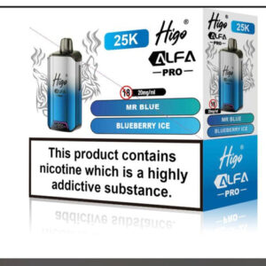 Higo Alpha Pro 25k Vape kit - 20mg - 5 Pack