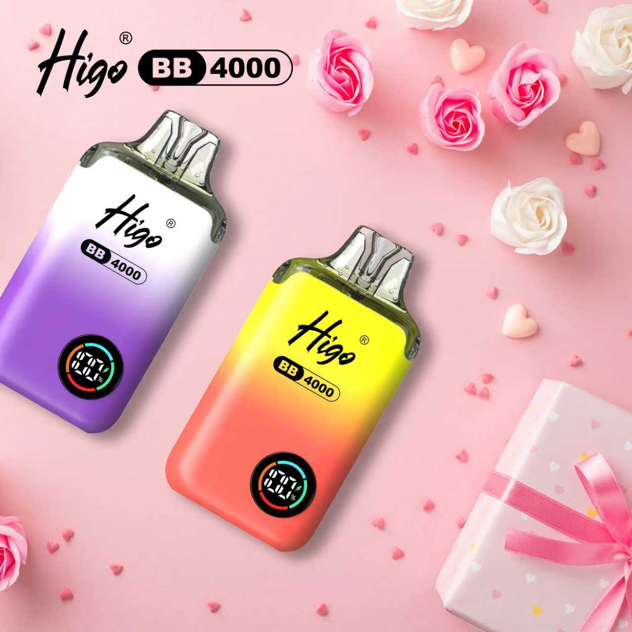 HIGO BB 4000 | higo vapes | higo vape pods | higo vape liquid | higo vape flavours